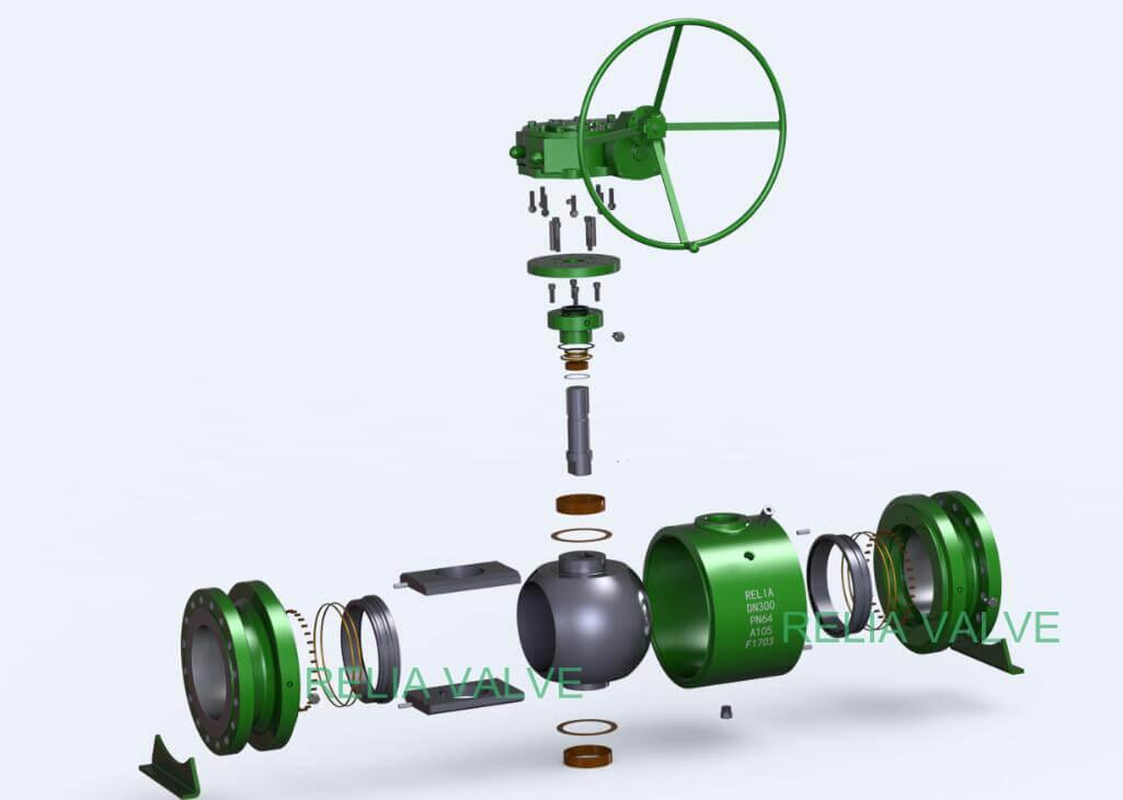 fully-welded-ball-valve-drawing