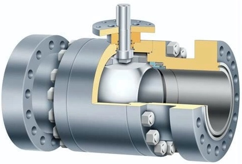anti-blow-out stem design ball valve