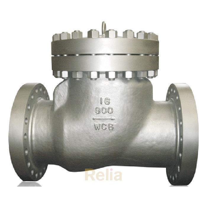 api 6d full bore swing check valve
