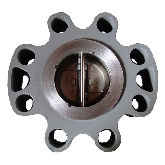 wafer lug double disc check valve api 6d