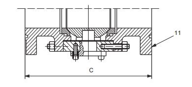 30 inch ball valve face to face dimensions (flanged RTJ)