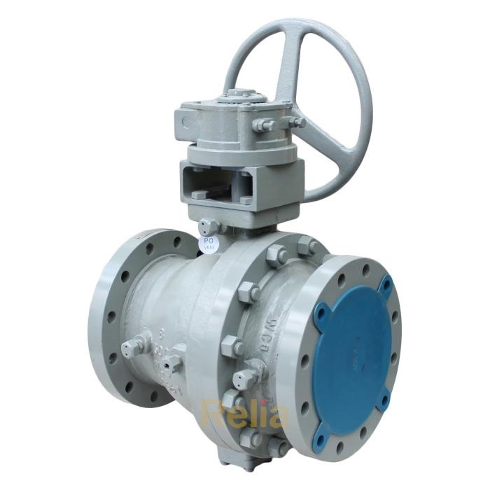 asme class 300 ball valve trunnion mounted
