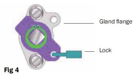 floating ball valve locking device design
