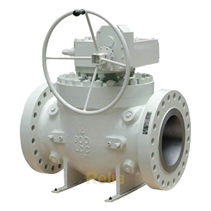 top-entry trunnion mounted ball valve
