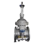 cast carbon steel gate valve with bypass
