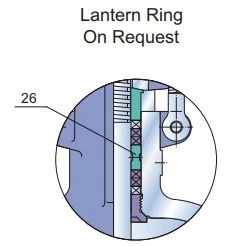 class 1500 cast steel gate valve lantern ring