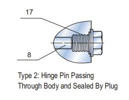 class 1500 swing check valve drawing-3